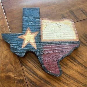 Texas Star Wooden Decor